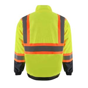Chaqueta de Poliéster Impermeable de Grado Profesional Clase 2, de Alta Resistencia, con Bolsillos Funcionales Personalizados, Uniforme de Seguridad, Precio al por Mayor - Product Image 2