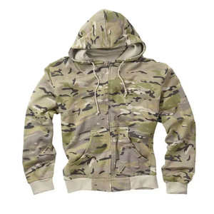 Vente en gros Sweat-shirt à capuche unisexe élégant avec logo brodé 100% polyester Design camouflage personnalisable hiver confortable automne - Product Image 1