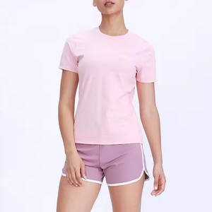 Vêtements pour femmes 2024 Femmes Hot Girls Old, T-shirt à manches courtes pour femmes délavé dégradé - Product Image 3