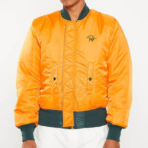 Chaqueta Bomber Personalizada para Hombre, Impermeable, Cortavientos, Estilo Urbano, con Cuello Alto, 100% Poliéster, Ropa de Calle a la Moda para Invierno - Product Image 2