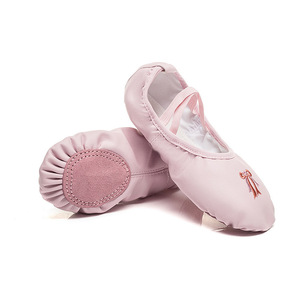 Chaussures de BALLET de chèvre en cuir, chaussures de danse, chaussures d'entraînement - Product Image 2