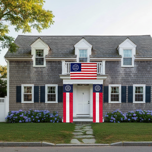 3-Pack Patriotic Decor Kit 250 <b>Flags</b> Set - Product Image 1