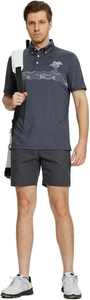 Elegantes camisetas de polo de golf para hombres-Tela que absorbe la humedad para un rendimiento superior - Product Image 3