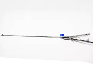 2025 High Quality <b>Laparoscopic</b> 5mm Reusable Surgery Needle Holder Stainless Steel Surgical <b>Instruments</b> CE ISO Approved - Product Image 5