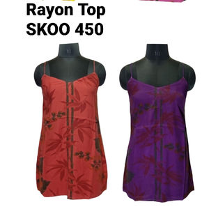 Top de rayón Vintage, vestido sin mangas de longitud corta con estilo, tejido de nailon de punto Sexy, informal, a la moda, con cintas huecas - Product Image 1