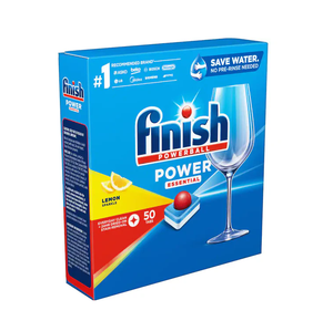 Capsules lave-vaisselle Finish Powerball Power Essential Lemon Sparkle, 50 unités - Product Image 4