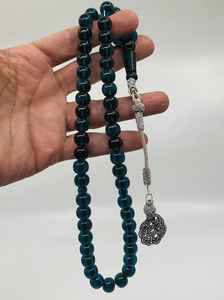 Venta al por mayor de alta calidad hecho a mano musulmán Tasbih Rosario cuentas de resina religiosa cuentas de oración - Product Image 2