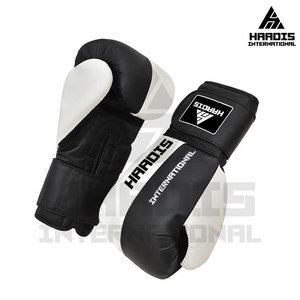 ถุงมือชกมวยหนังวัวดีไซน์ใหม่ - Product Image 5