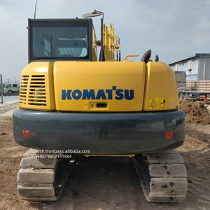 Mini-excavatrice d'occasion PC60-7 6 tonnes du Japon, homologuée EPA, composants principaux : moteur Yanmar, pompe, roulement, engrenage - Product Image 3