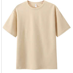 2025 camiseta personalizada de gran tamaño para mujer 100% algodón Rib cuello redondo en blanco hombro caído ropa de calle de gran tamaño transpirable - Product Image 6