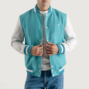 Chaqueta Letterman de Alta Calidad para Hombre, Estilo Urbano, Transpirable, Servicio OEM, Diseño Personalizado, Logotipo Frontal, Nueva Colección de Invierno - Product Image 1