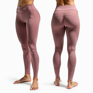 Femmes Leggings à séchage rapide sans couture Compression survêtement pantalon taille haute vêtements d'entraînement entraînement Gym Fitness Yoga Fitwear - Product Image 4