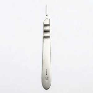 ด้ามจับมีดผ่าตัดทำจากวัสดุสแตนเลสคุณภาพดีที่สุด - Product Image 2