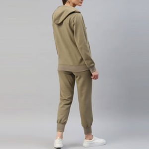 Chándal de mujer más vendido, ropa de correr de invierno con el último diseño, nueva llegada, ropa de calle de patrón sólido, venta al por mayor 2025 - Product Image 5