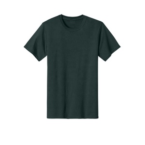 T-shirt basique pour homme de haute qualité, col rond, manches courtes, uni, vêtements vierges, personnalisation de marque, fabricant de vêtements en gros - Product Image 3