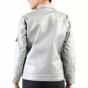 Nueva chaqueta de cuero para mujer, chaqueta de cuero de la mejor calidad para mujer, chaqueta de cuero de secado rápido para mujer - Product Image 4