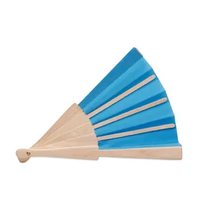 Éventail en bois personnalisé pour les fournitures de fête promotionnelles - Product Image 6