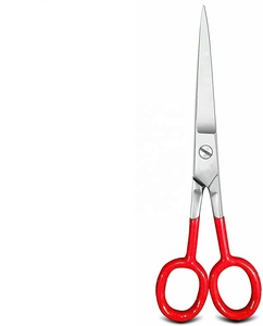 Ciseaux de coiffure professionnels pour droitiers, durables, pour la coupe et l'éclaircissement des cheveux, en acier inoxydable tranchant, avec manche en céramique, pour barbier et esthétique - Product Image 1