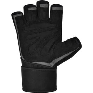 Transpirable deporte Fitness entrenamiento levantamiento de pesas medio dedo muñeca envoltura gimnasio levantamiento de pesas guantes para hombres mujeres - Product Image 4