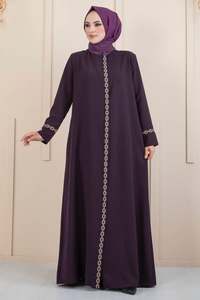 Nouvelle saison femmes été islamique Abaya robe caftan tunique viscose fabrication turque - Product Image 6