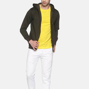 Sweats à capuche oversize pour hommes, hiver, respirants, doublés, mélange de coton, service OEM, personnalisable - Product Image 3