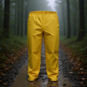 Pantalones de Lluvia Elásticos de PU Amarillo ASATEX, Equipo de Seguridad y Supervivencia - Product Image 3