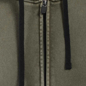 Sweats à capuche surdimensionnés à fermeture éclair de qualité supérieure, lavés à l'acide, 100% coton, sweats à capuche à fermeture éclair en molleton 100% coton, best-seller d'hiver pour hommes - Product Image 6