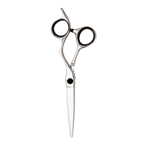 Ciseaux de coiffure de qualité chirurgicale lame tranchante miroir polonais ciseaux de salon en acier allemand avec repos fixe et anneau en caoutchouc - Product Image 6