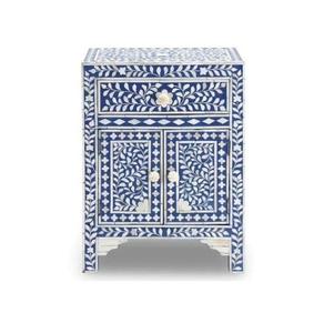 Mesa de Centro con Incrustaciones de Hueso a Precio de Fábrica, Muebles de Sala de Estar Redondos con Incrustaciones de Hueso y Resina en Oferta al Mejor Precio - Product Image 5