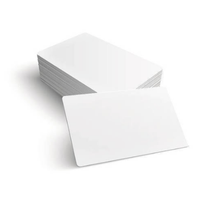 Carte PVC NFC 213 blanche imprimable par jet d'encre, carte intelligente NFC RFID pour le contrôle d'accès et l'impression d'identités