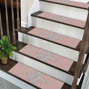 Tapis imprimé : moderne, coloré, lavable en machine, tapis d'escalier, tapis de marche - Product Image 5