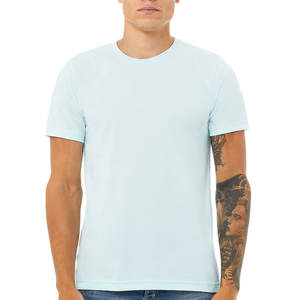 T-shirt à manches courtes 100% coton pour homme, respirant, avec poignets côtelés et motif imprimé numérique - Product Image 6