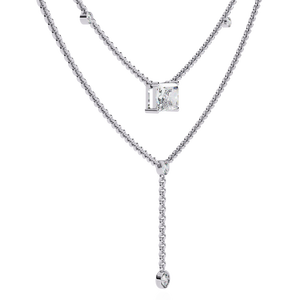 18K Gold Ladies <b>Necklace</b> with Lab Grown Diamond Beautiful Accessory - Product Image 6