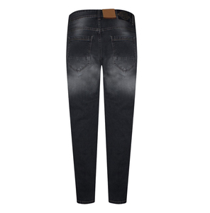 Jeans slim légers de qualité directe usine, style droit tendance, taille mi-haute, délavage coloré – Mode urbaine haut de gamme en promotion - Product Image 5