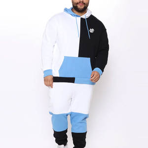 Chándal Deportivo para Hombre 100% Algodón al por Mayor, Calidad Premium, Diseño Personalizado, Patrón Sólido, Contraste de Color, Transpirable, Ligero, 300g - Product Image 3