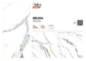 กระเบื้องเซรามิคเคลือบเงาขนาด60x120ซม. Beldia Aqua เงามันวาวสูง600x1200มม. สำหรับตกแต่ง - Product Image 2