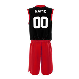 Tenue d'entraînement de basketball personnalisée avec logo d'équipe, vêtements de sport, impression par sublimation, uniforme de basketball - Product Image 3