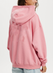 Sweats à capuche pour femmes de haute qualité poids lourd 400GSM surdimensionné blanc pull à capuche femmes sweat à manches longues sans ficelle pour femmes - Product Image 3