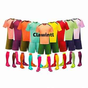 ชุดฟุตบอลสำหรับผู้ชายชุดเครื่องแบบฟุตบอลแบบซับลิเมชันชุดเสื้อฟุตบอลดีไซน์ใหม่ออกแบบได้ตามต้องการ - Product Image 5