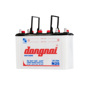 N25 (12V - 25Ah) Alimentation de secours fiable avec la fiabilité des batteries chargées sèches fabriquées au Vietnam - Product Image 4
