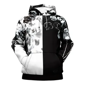 Soft Cotton Blending Men Unisex Solid Fleece Pullover custom logo OEM Blank Embroidery Casual Hooded Drawing Sublimated Hoodie