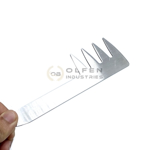 Steel <b>Comb</b> Styling <b>Combs</b> High Quality Metal Steel <b>Comb</b> Styling Barber - Product Image 3