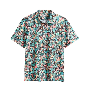 เสื้อเชิ้ตผู้ชายแบบคอปกพิมพ์ลายซับลิเมชั่น ราคาส่งดีที่สุด ระบายอากาศได้ดี คุณภาพสูง ขั้นต่ำ 10 ตัว ผลิตจากโพลีเอสเตอร์ 100% - Product Image 5