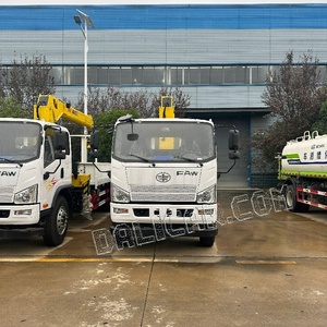 Grúa Montada en Camión FAW de Bajo Precio, 4x2, 5 Toneladas, Grúa Pequeña para Camión, Grúa Pequeña de Elevación Diésel para Camión en Venta - Product Image 4