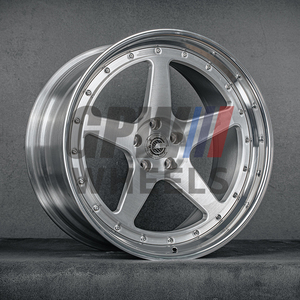 Rines GPW de 17-22 Pulgadas, 6061-T6, Forjados en 2 Piezas, Personalizados 5x114.3, Diseño Cóncavo para Mustang, Corvette, Camaro, <span class=keywords><strong>GT</strong></span>-R - Product Image 1