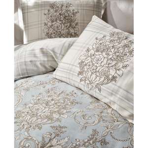 Cotton Box Double <b>Satin</b> <b>Duvet</b> <b>Cover</b> Set in Terry Beige-Elegant Comfortable Bedding - Product Image 2