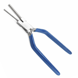 Pince à boucler en fil d'acier inoxydable 115 mm avec poignée en PVC pour la fabrication de colliers et la fusion de bijoux - Product Image 2