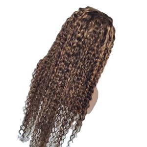 Cheveux humains nouvelle Technique nouvelles tendances de beauté perruque transparente HD Lace Front cheveux humains perruque lisse os couleurs personnalisées - Product Image 1