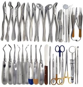GERMAN 75 PC CIRUGÍA DENTAL ORAL EXTRACCIÓN ELEVADORES FÓRCEPS KIT DE INSTRUMENTOS APROBADO CE - Product Image 1
