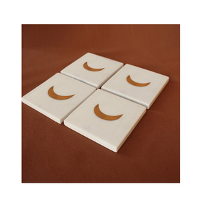 New Design Kitchen <b>Use</b> Marble Coaster Mordent Design <b>Christmas</b> <b>Gift</b> <b>Use</b> From Indian Exporter at Bulk Price - Product Image 4